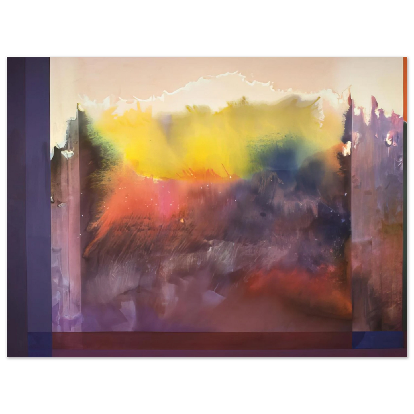 Ronnie Landfield - Vision Of Paradise - 1985 Fine Art Poster - Default Title