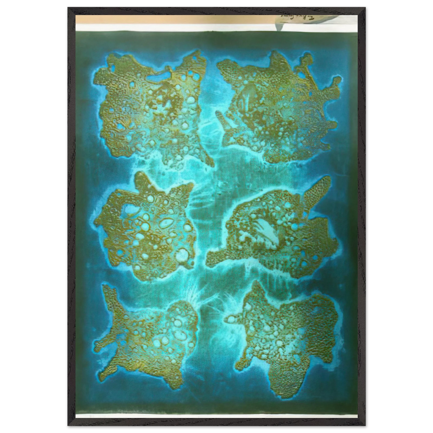 Dried Flowers - 1964 - Hiroyuki Tajima 70x100 cm / 28x40 inches Framed Art Print – Black Wooden Frame