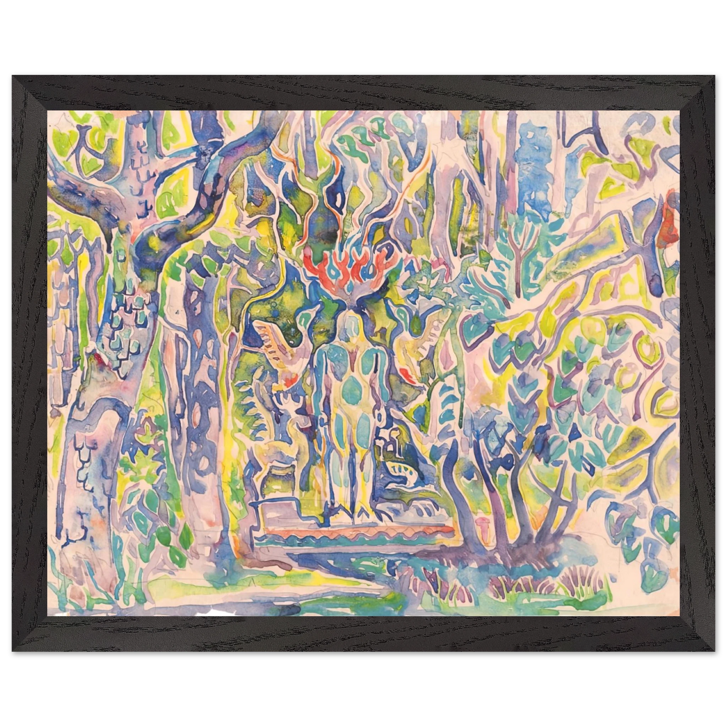 Walter Inglis Anderson - Walter Anderson Wall art - A3 (29.7 x 42 cm) - Premium Wooden Framed Poster With Fine Art Paper-canvas - Wood frame