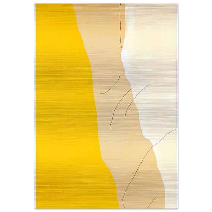 Mornings, 1971- - Helen Frankenthaler Brushed Aluminum Print - 70x100 cm / 28x40 inches | Helen Frankenthaler Aluminum Print | Helen Frankenthaler Prints