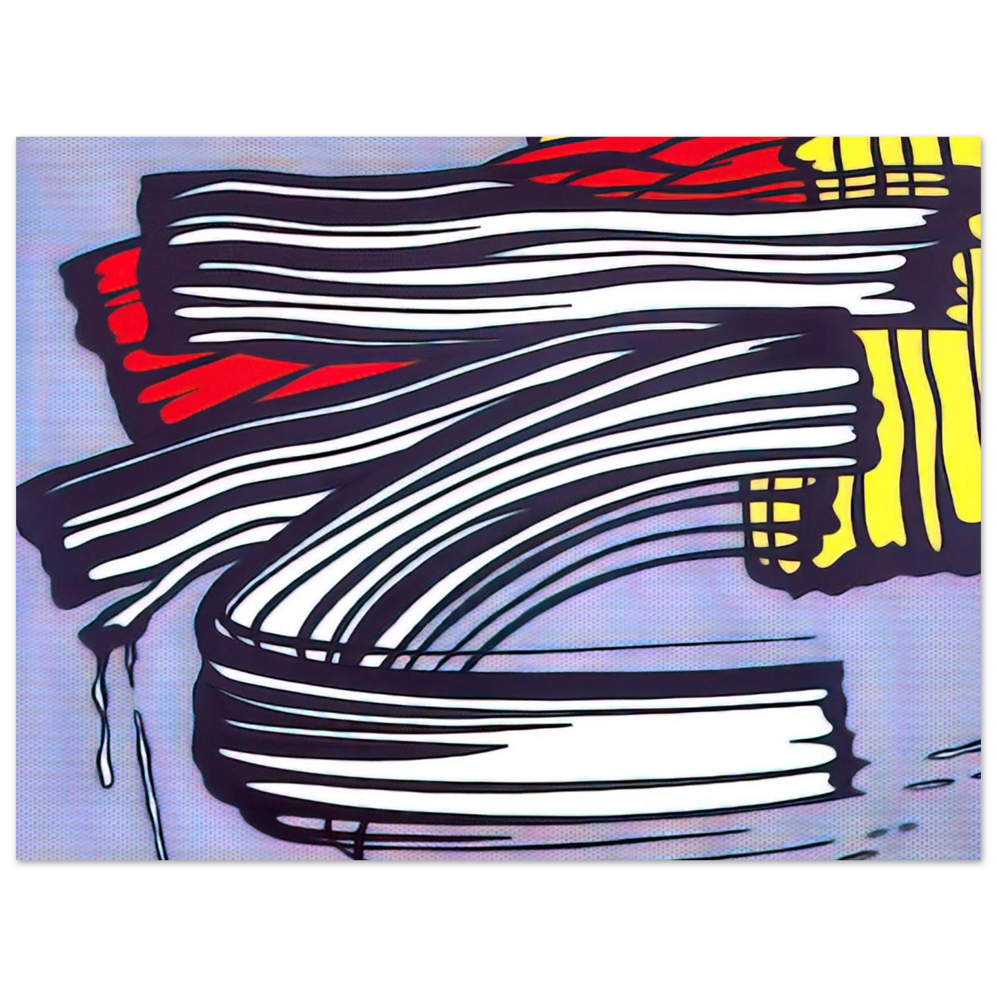 Roy Lichtenstein - LITTLE BIG PAINTING 1965 Fine Art Poster - Default Title
