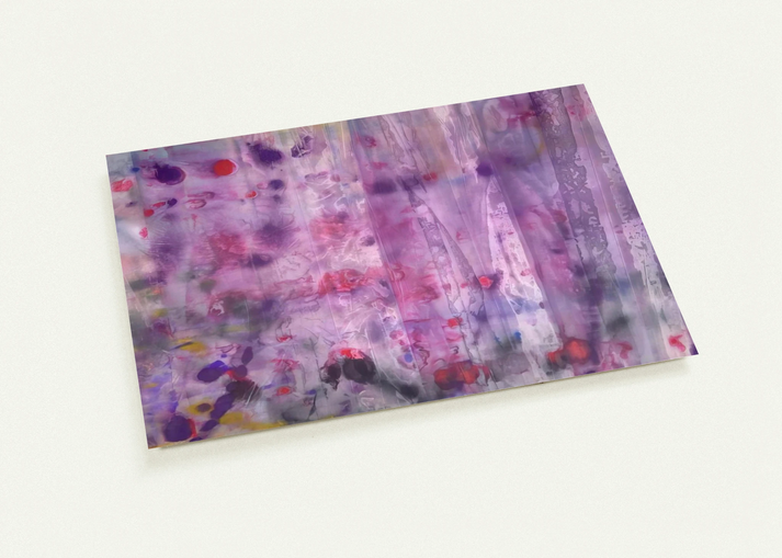 April 4 By Sam Gilliam Pack of 10 Post Cards | Sam Gilliam Post Cards | A6 (10.5 x 14.8 cm) - 4.1 x 5.8 inches