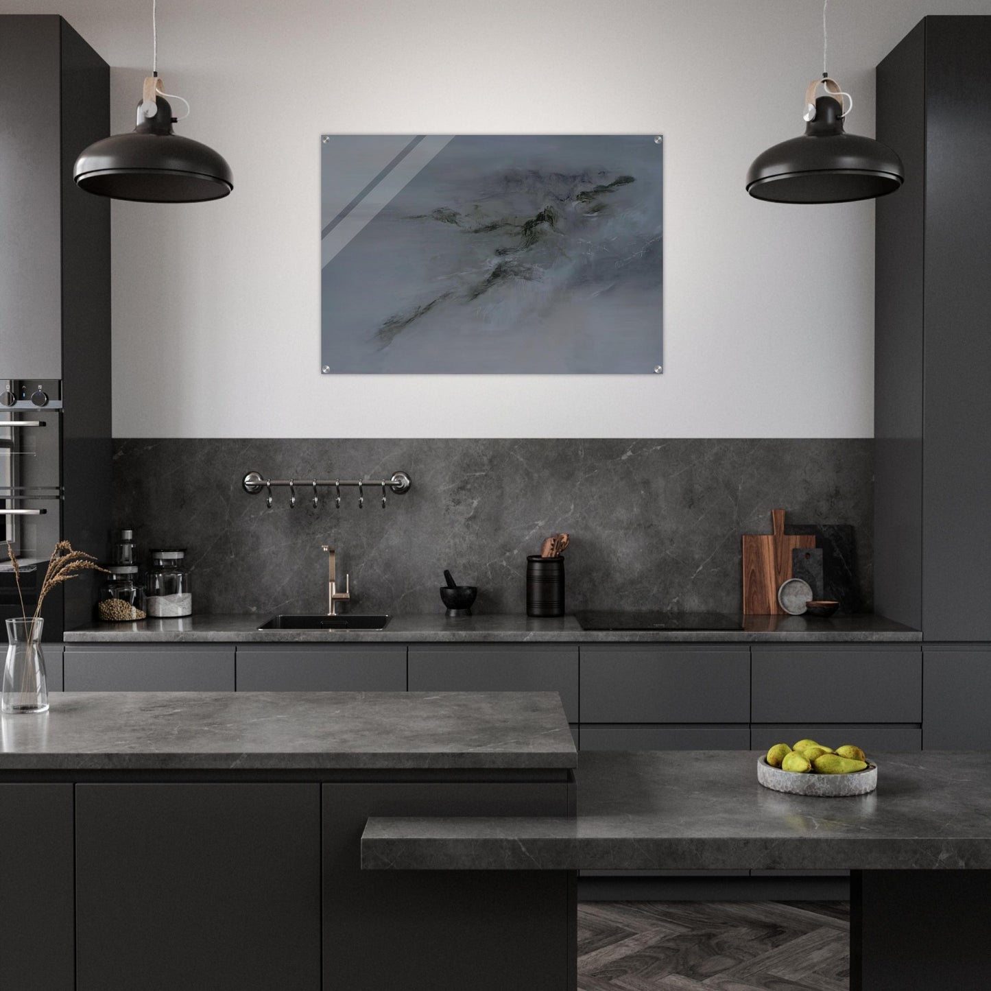 28 10 2001 2001 - Zao Wou-Ki Acrylic Print - 70x100 cm / 28x40″ inches | Zao Wou-Ki Wall Art | Zao Wou-Ki Prints