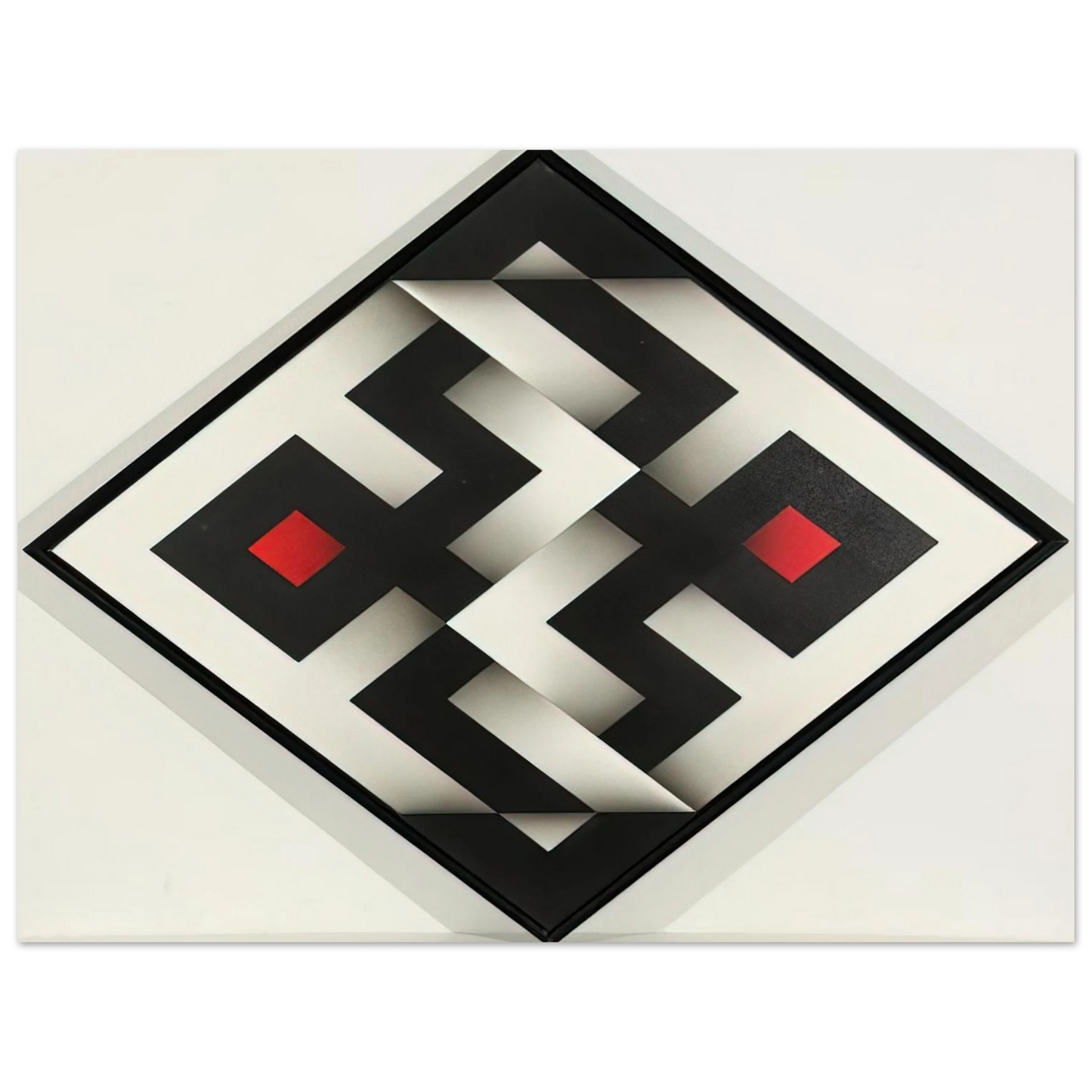 Omar Rayo - Ibawabi - 1975 Fine Art Poster - Default Title