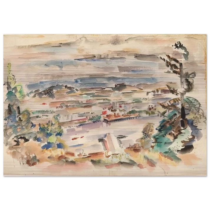 Untitled - 1929 - Mark Rothko Brushed Aluminum Print - 70x100 cm / 28x40 inches | Mark Rothko Aluminum Print | Mark Rothko Prints