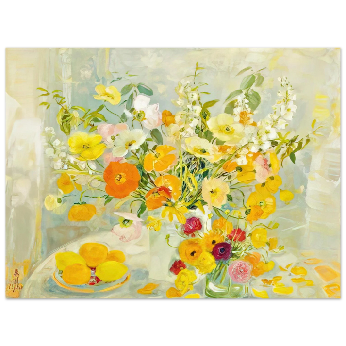 Le Pho - Flower Composition - Post-Impressionism 75x100 cm / 30x40inches Fine Art Poster