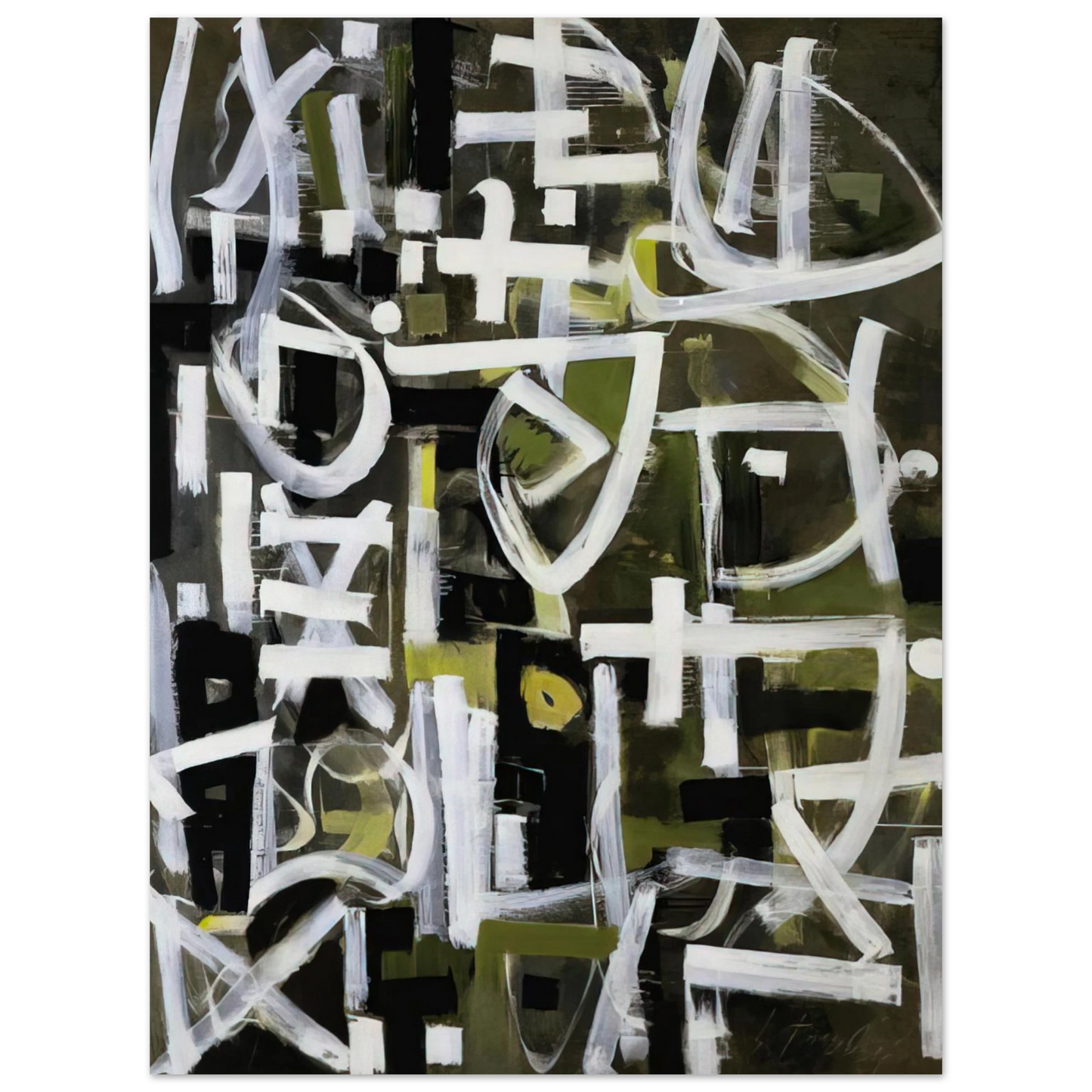 Bradley Walker Tomlin - Number 2 - 1950 Fine Art Poster - Default Title