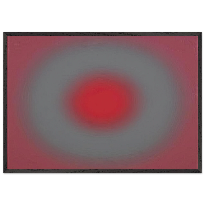 M56 - 1970 - Wojciech Fangor 70x100 cm / 28x40 inches Framed Art Print – Black Wooden Frame