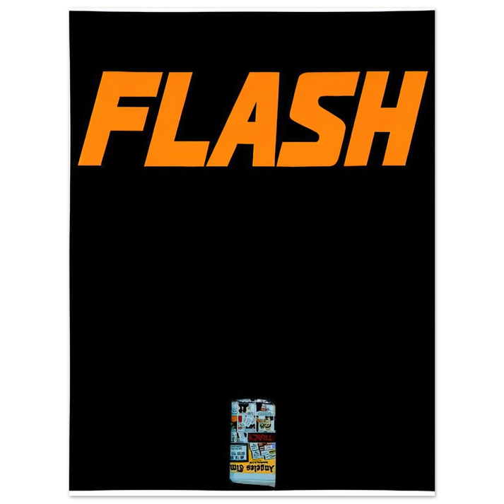 Edward Ruscha - FLASH L A TIMES 1963 75x100 cm / 30x40inches Fine Art Poster