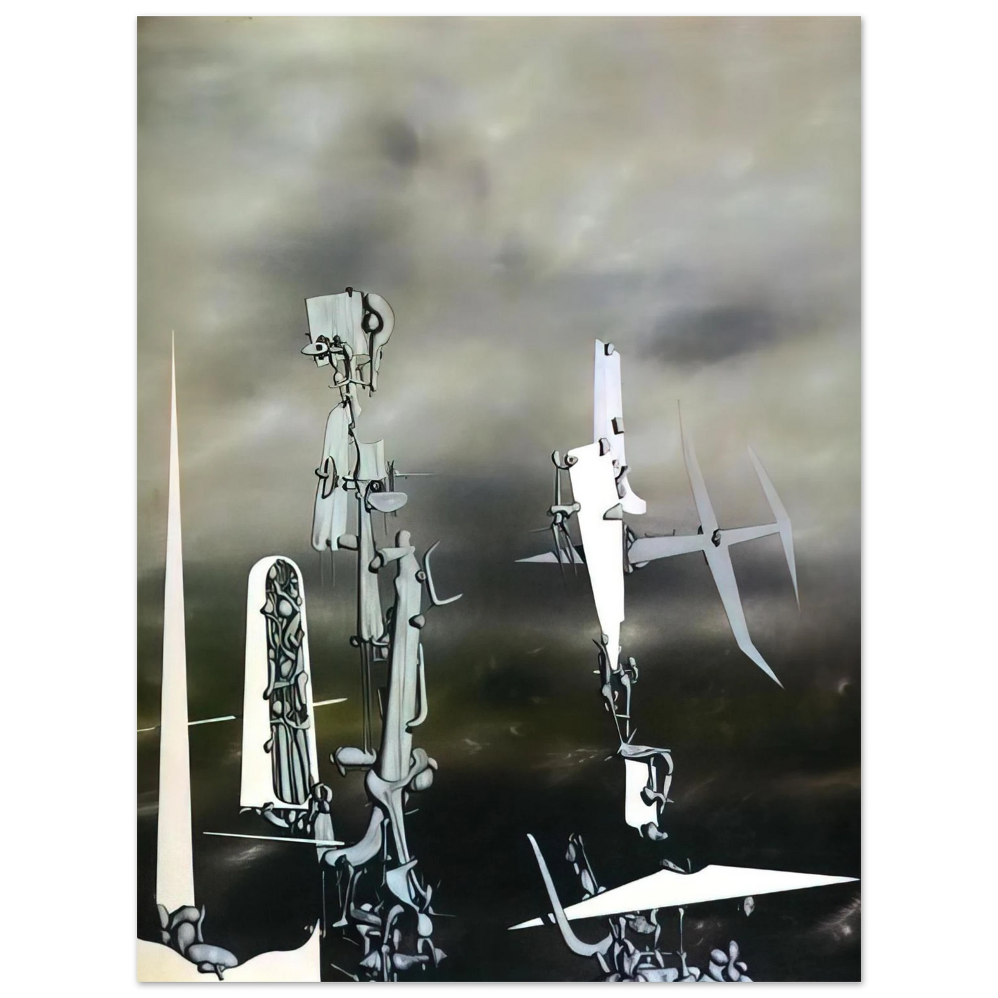 Yves Tanguy - Phantoms Fine Art Poster - Default Title