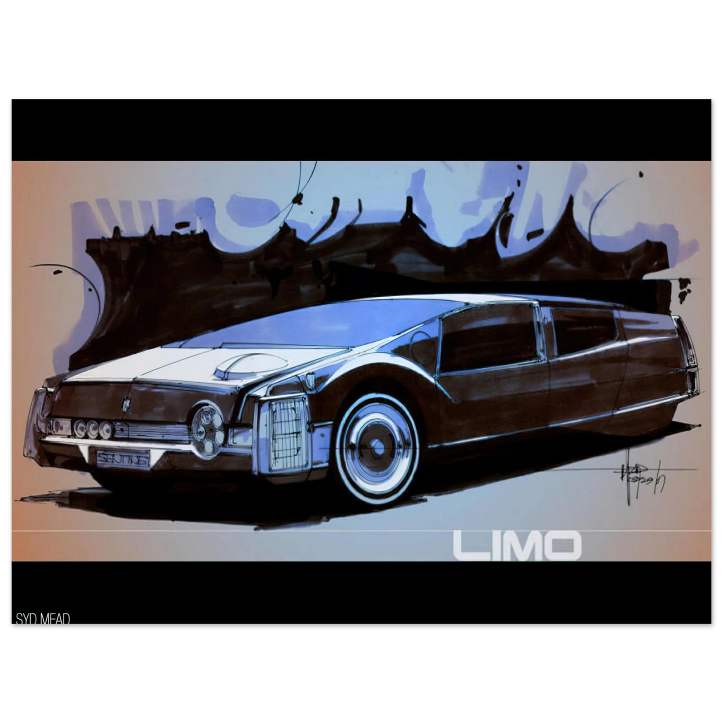 Syd Mead - Syd Mead Fine Art Poster - Default Title