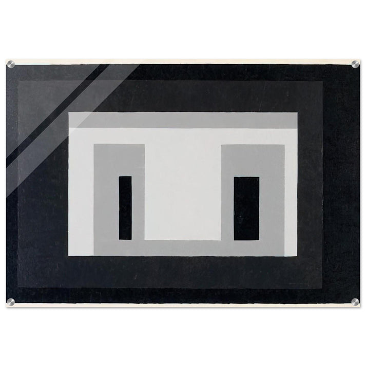 VARIANT ADOBE 1948 - Josef Albers Acrylic Print - 70x100 cm / 28x40″ inches