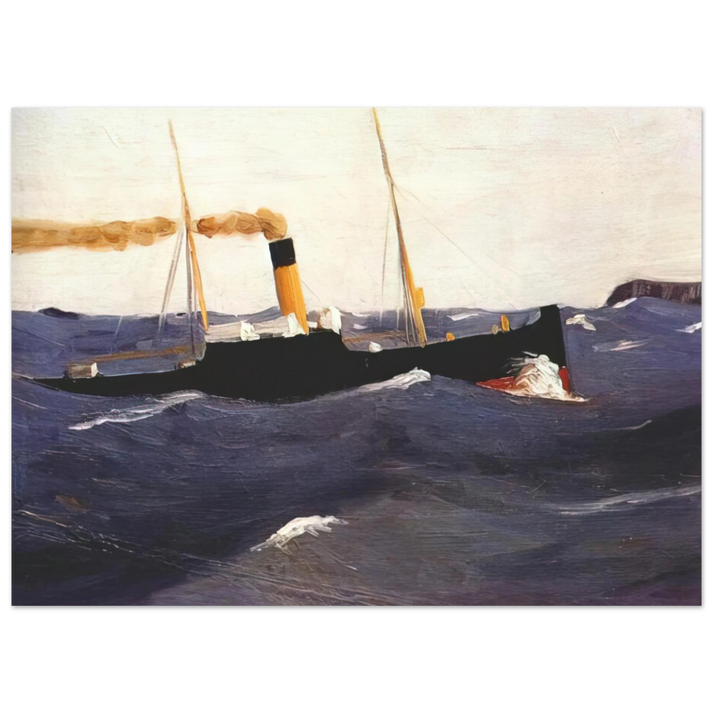 Edward Hopper - Tramp Steamer Fine Art Poster