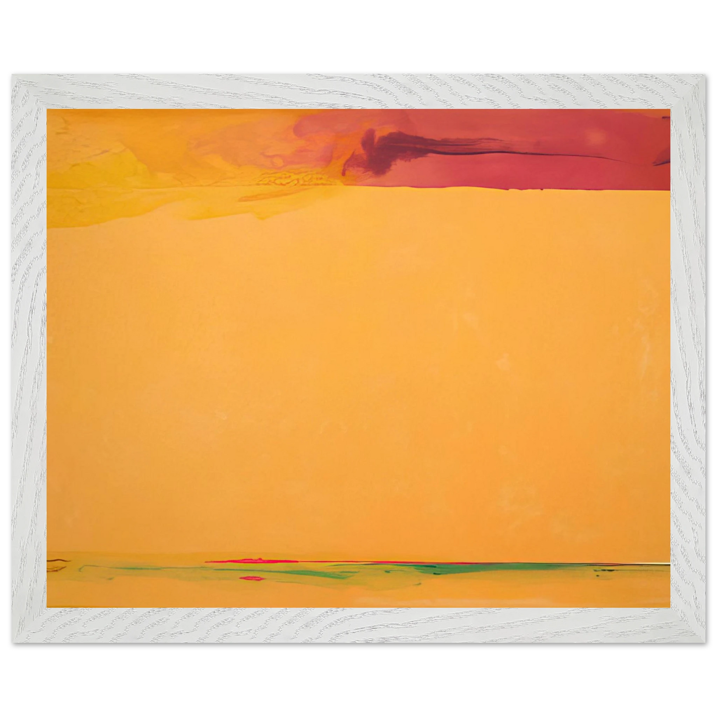 Helen Frankenthaler - Southern Exposure - 2005 Wall art - 50x70 cm / 20x28 inches - Premium Wooden Framed Poster With Fine Art Paper - Black frame