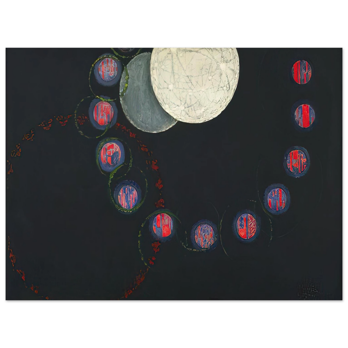 Frantisek Kupka - The First Step Fine Art Poster - Default Title