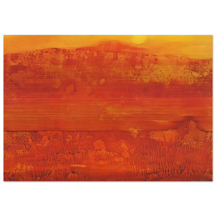 The Obscure Gods - Max Ernst Brushed Aluminum Print - 70x100 cm / 28x40 inches | Max Ernst Aluminum Print | Max Ernst Prints