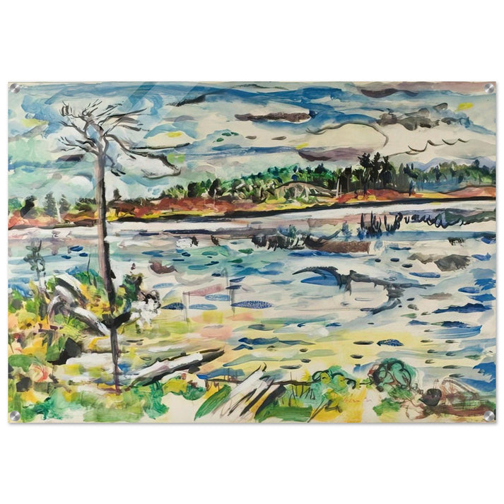 MICHIGAN SUMMER DAYS - Ivan Albright Acrylic Print - 70x100 cm / 28x40″ inches