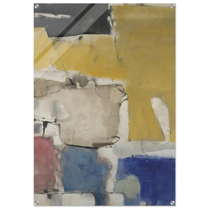 Albuquerque #9 - Richard Diebenkorn Acrylic Print - 70x100 cm / 28x40″ inches | Richard Diebenkorn Wall Art | Richard Diebenkorn Prints