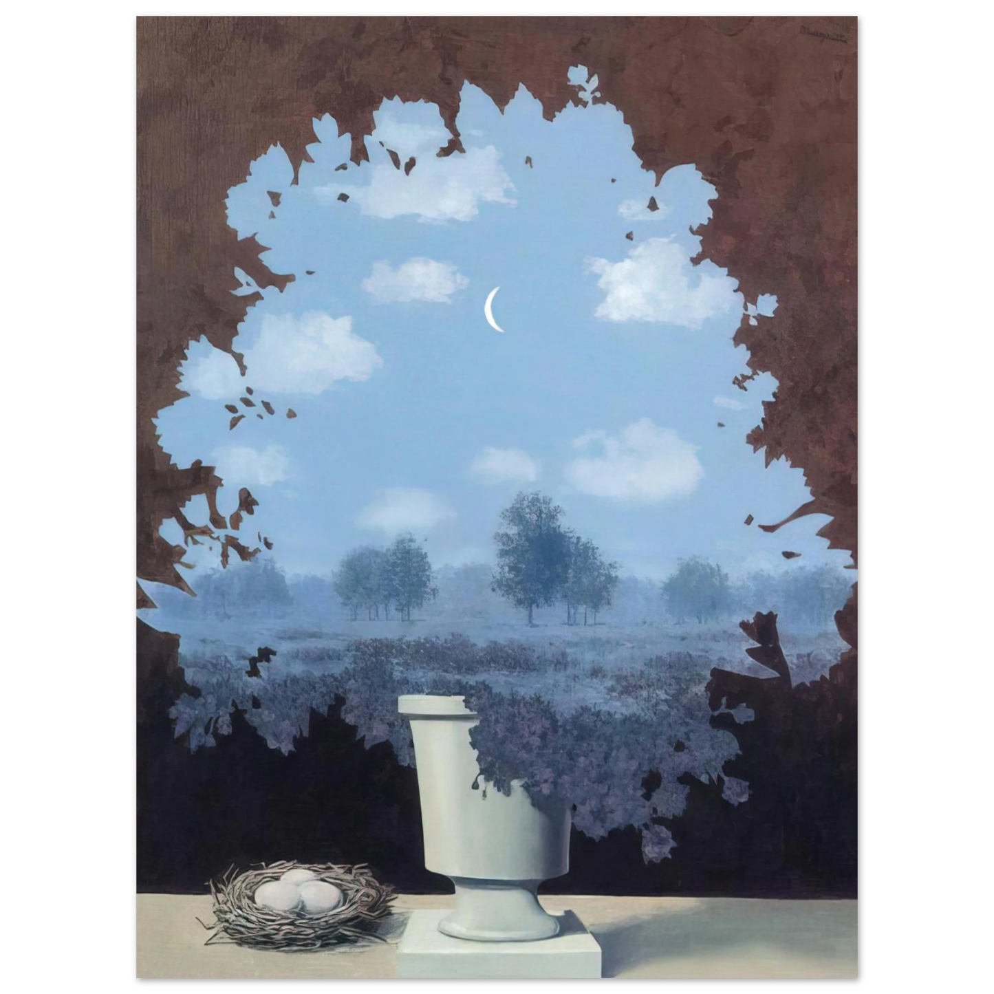 Rene Magritte - THE LAND OF MIRACLES 1964 Fine Art Poster - Default Title