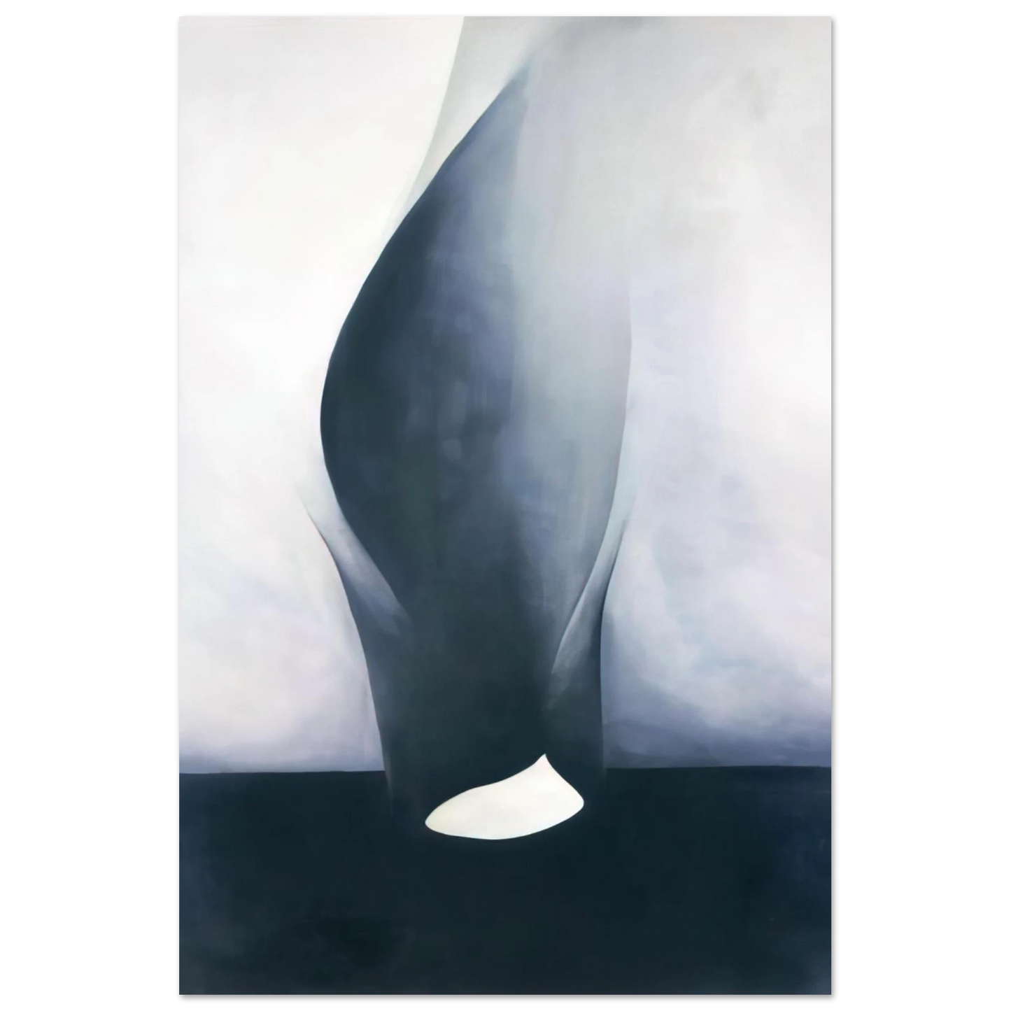 Georgia O'Keeffe - Shell and Old Shingle VI Fine Art Poster - 75x100 cm / 30x40 inches