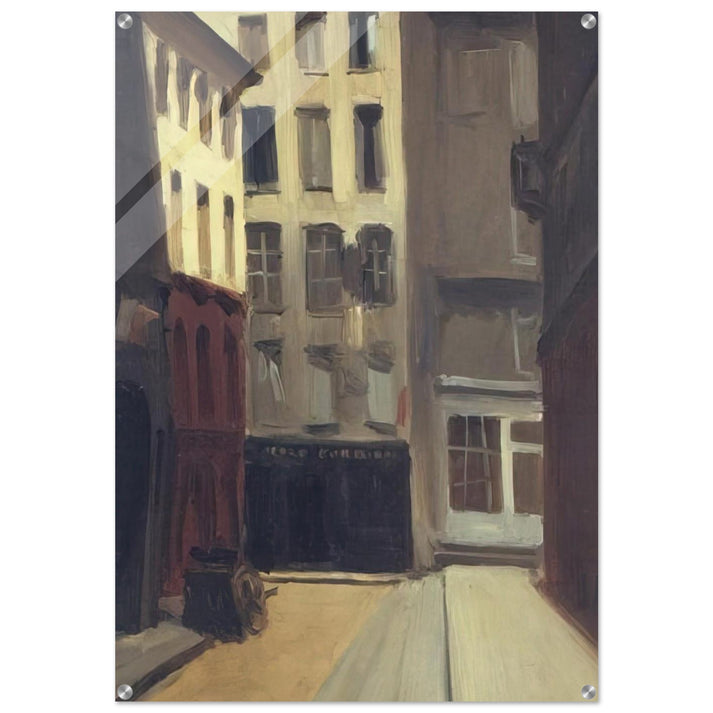 Paris Street - Edward Hopper Acrylic Print - 70x100 cm / 28x40″ inches