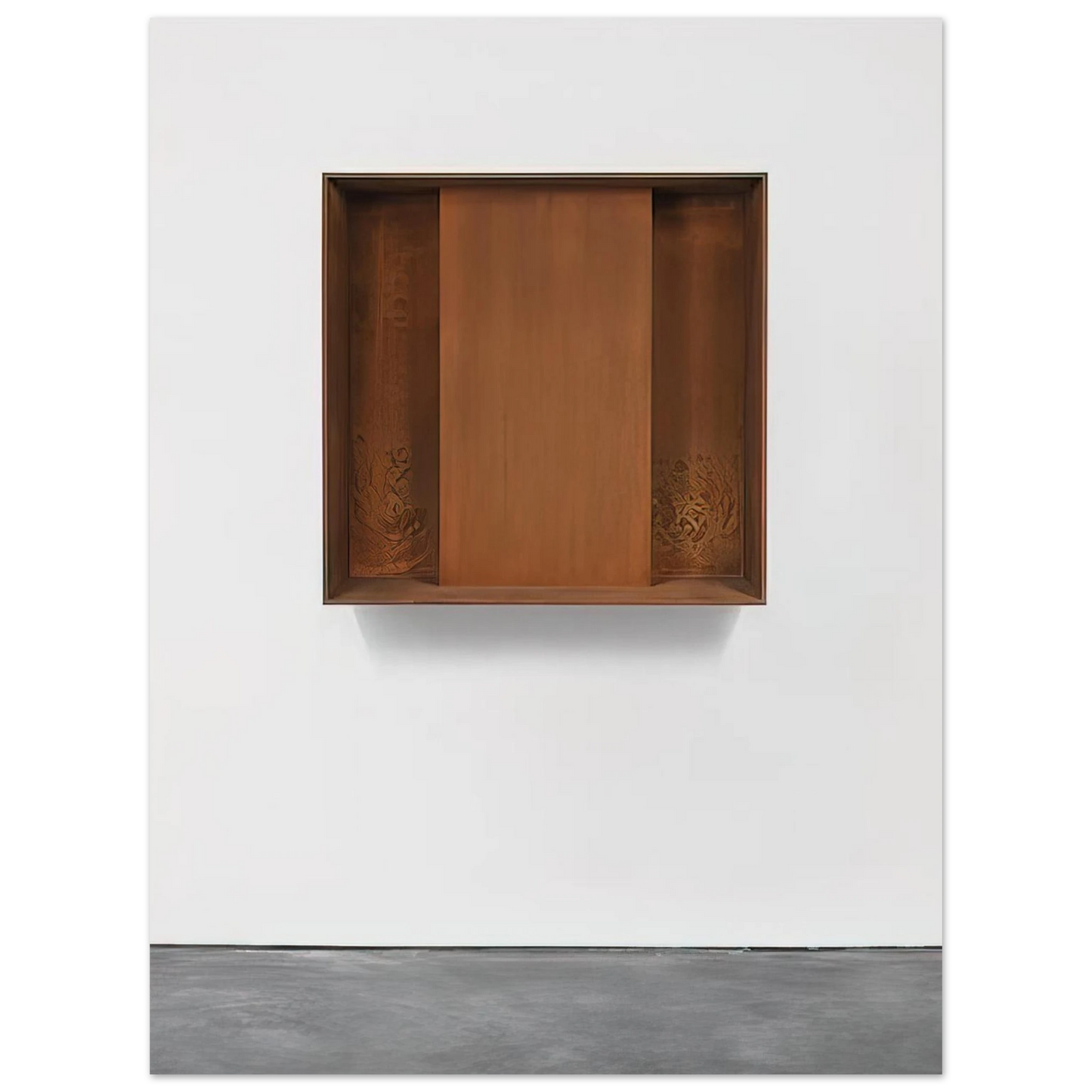 Donald Judd - Untitled JUDDO0510 - 1989 Fine Art Poster - Default Title