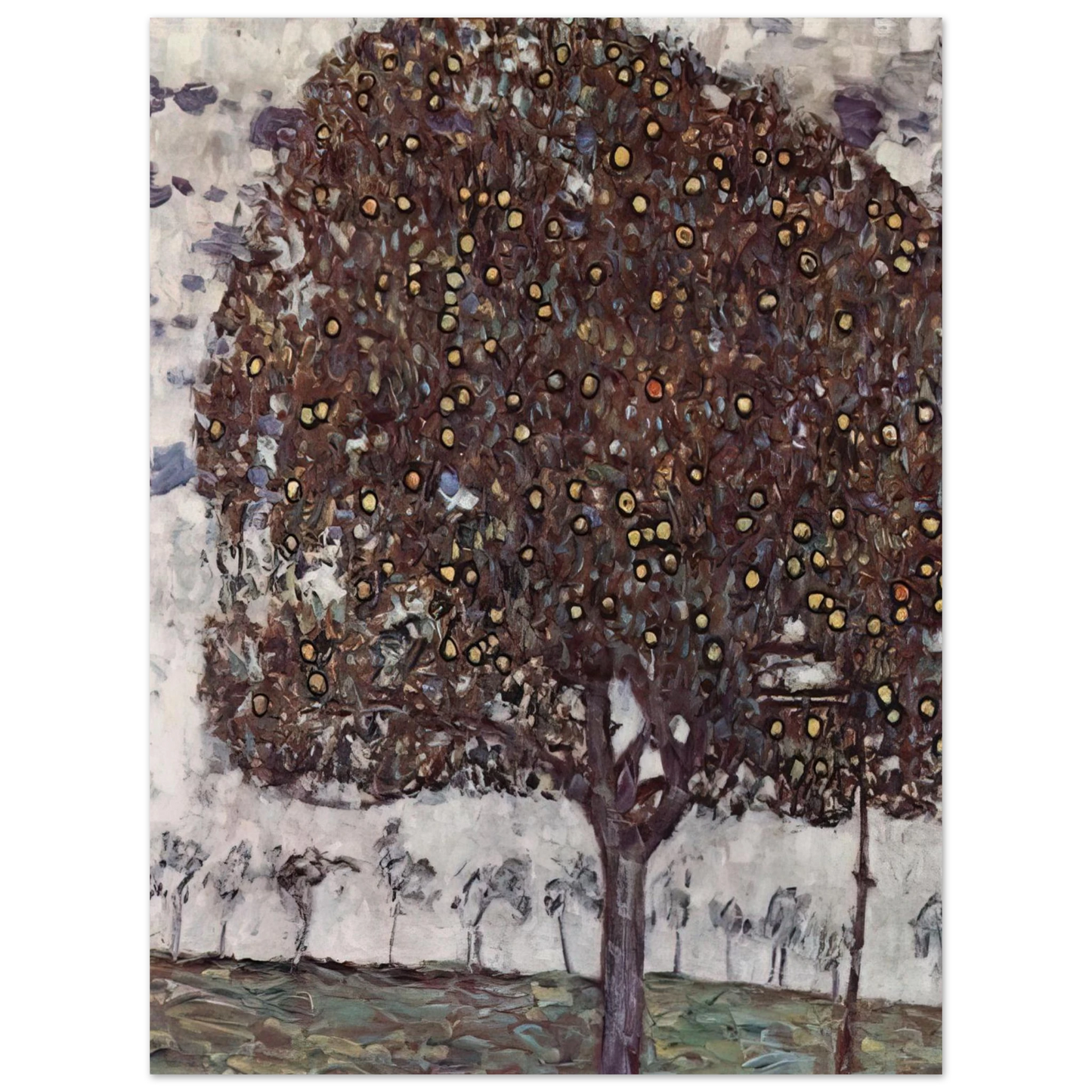 Gustav Klimt - APPLE TREE II Fine Art Poster - Default Title