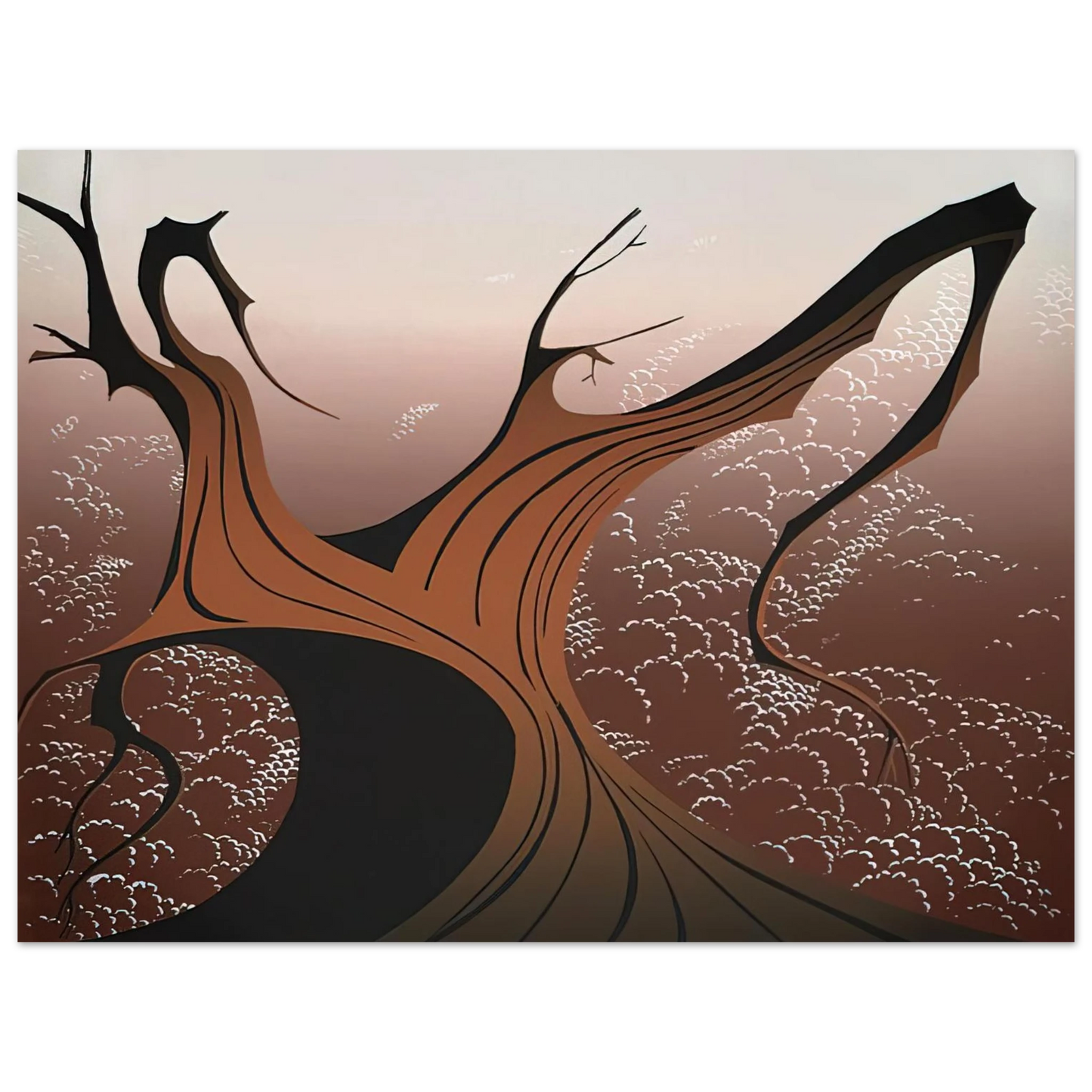 Eyvind Earle - Brown Tree Fine Art Poster - Default Title