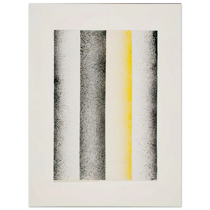 Charlotte Posenenske - Sprayed Picture - 1965 75x100 cm / 30x40inches Fine Art Poster