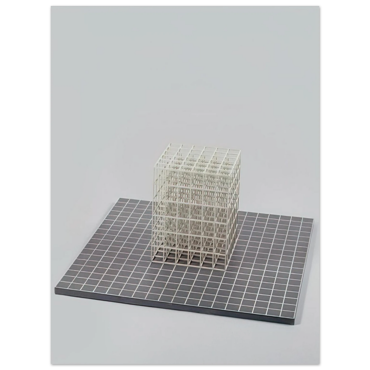 Sol LeWitt - Modular cube. Base Fine Art Poster - Default Title