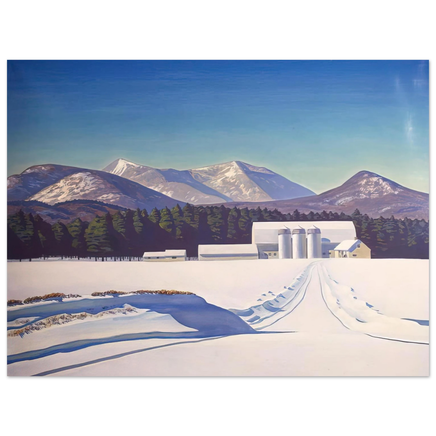 Rockwell Kent - Road to Asgaard Adirondack Fine Art Poster - Default Title