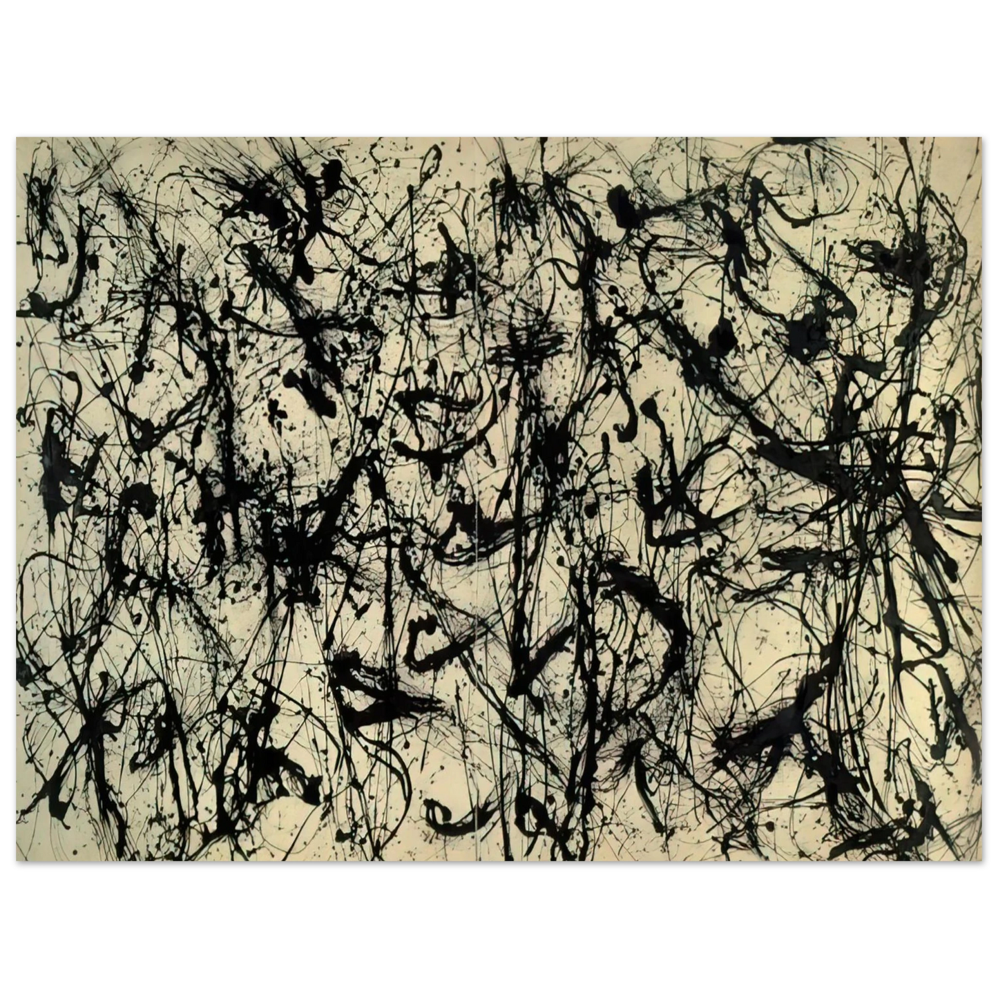 Jackson Pollock - NUMBER 32 1950 Fine Art Poster - Default Title