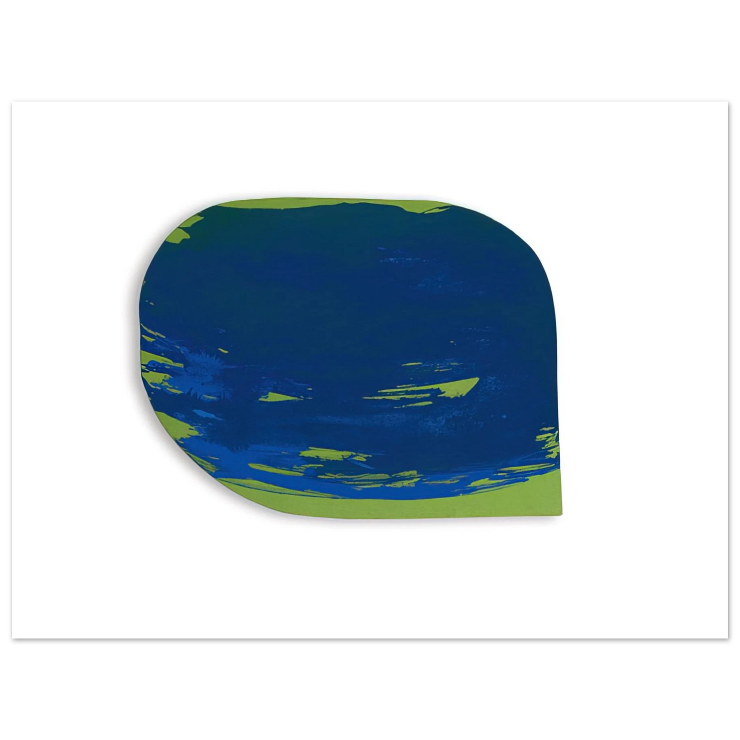 Blinky Palermo - Blau auf Grün - 1965 Fine Art Poster - Default Title