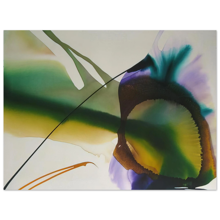Paul Jenkins - Phenomena Amber Sight 75x100 cm / 30x40inches Fine Art Poster
