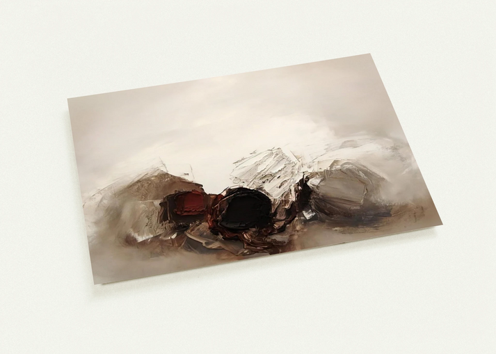 N 300 1960 By Luis Feito Pack of 10 Post Cards | Luis Feito Post Cards | A6 (10.5 x 14.8 cm) - 4.1 x 5.8 inches