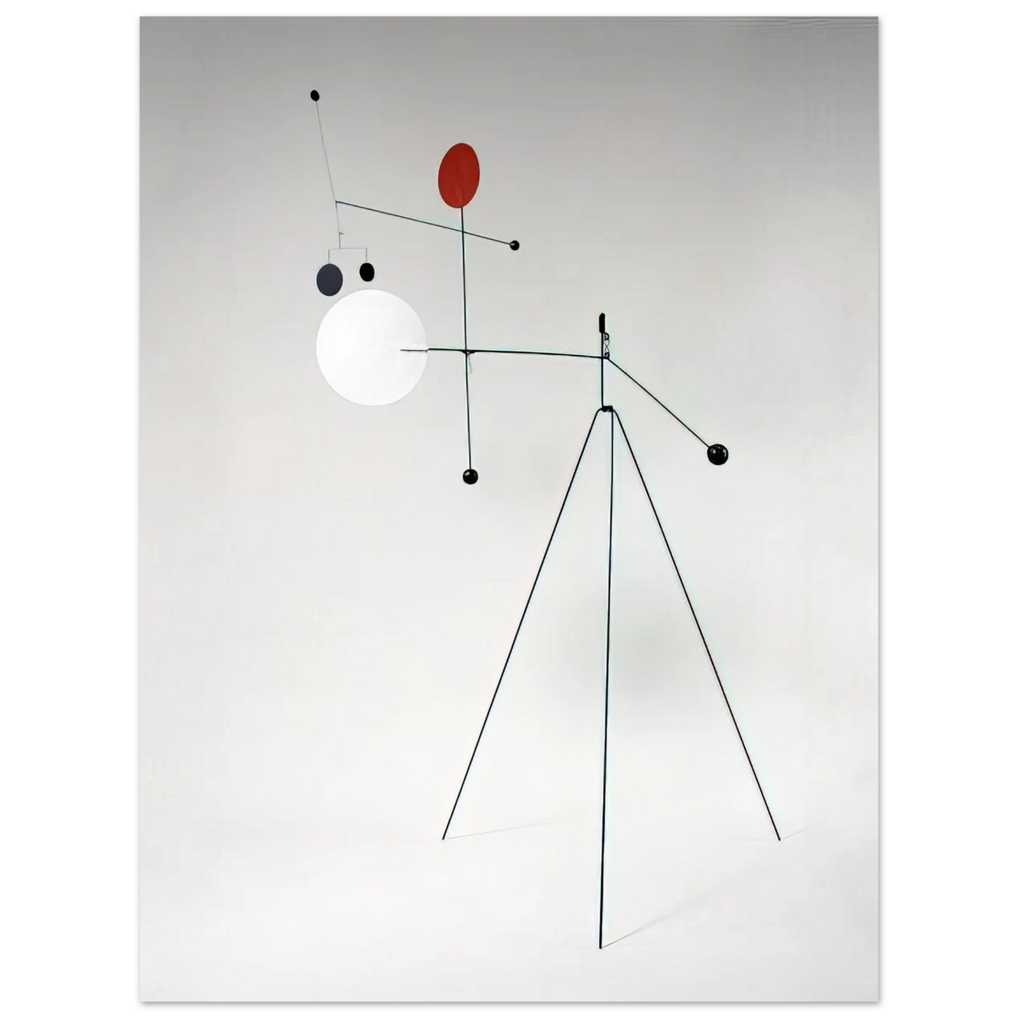 Alexander Calder - UNTITLED 1934 Fine Art Poster - 13x18 cm / 5x7 inches