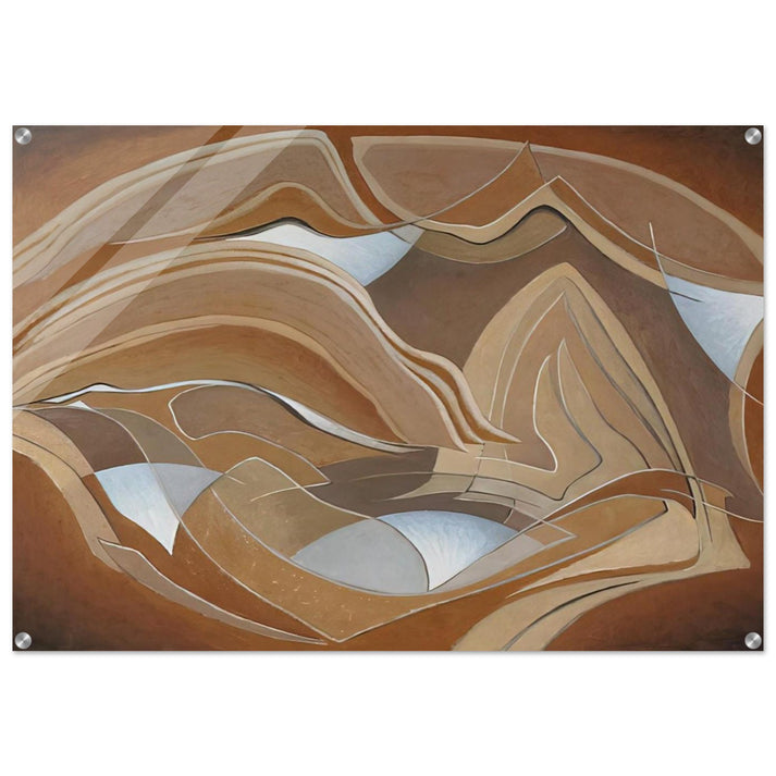 Nature Rhythms - 1950 - Lawren Harris Acrylic Print - 70x100 cm / 28x40″ inches