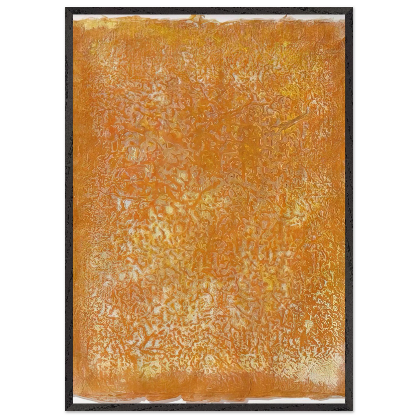 UNTITLED 2000 N1 - Gotthard Graubner Framed Art Print – Black Wooden Frame - Default Title - -Framed Art Print