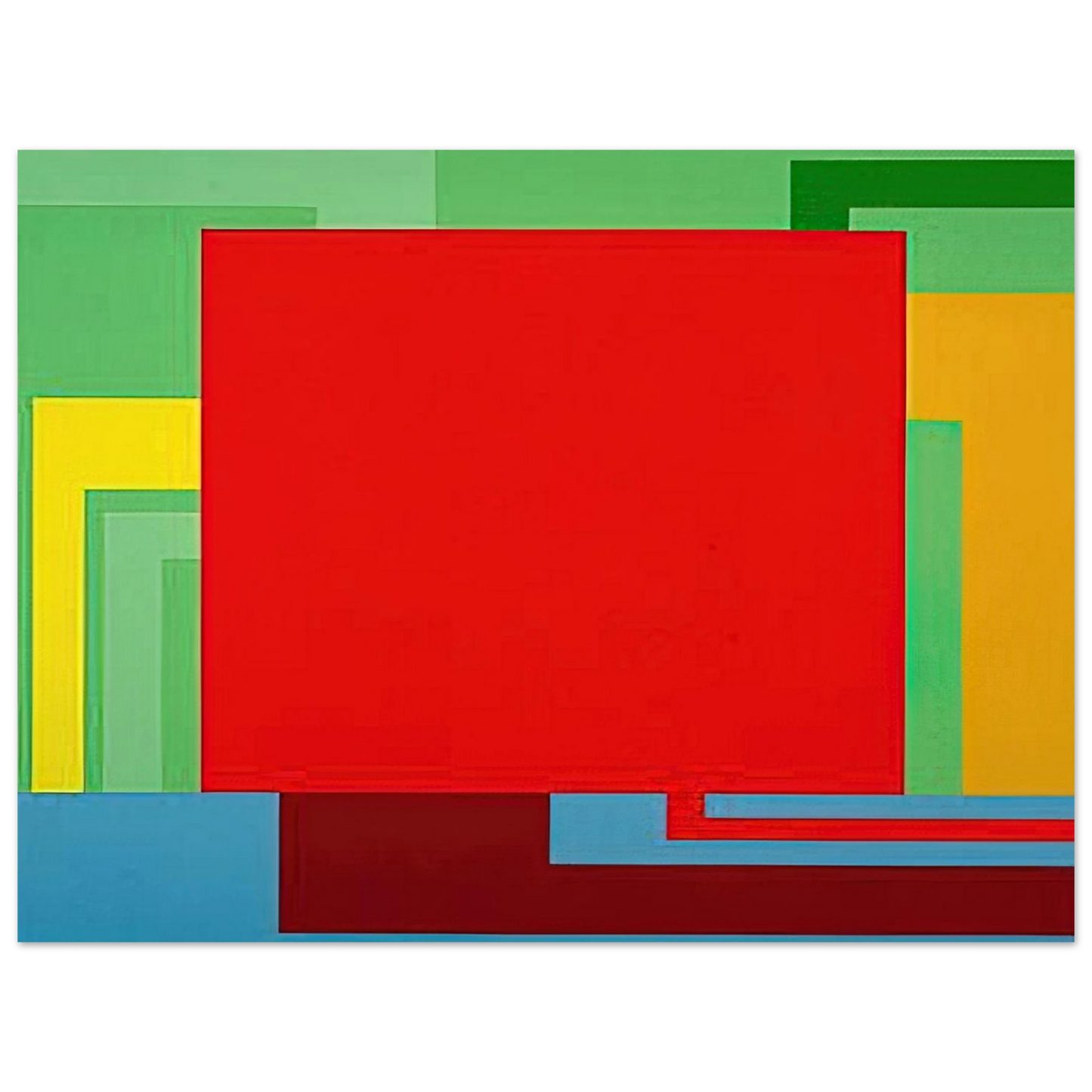 Peter Halley - Soul Control - 1991 Fine Art Poster - Default Title