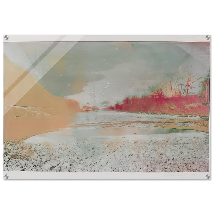 View of the Emme - 1971 - Dieter Roth Acrylic Print - 70x100 cm / 28x40″ inches