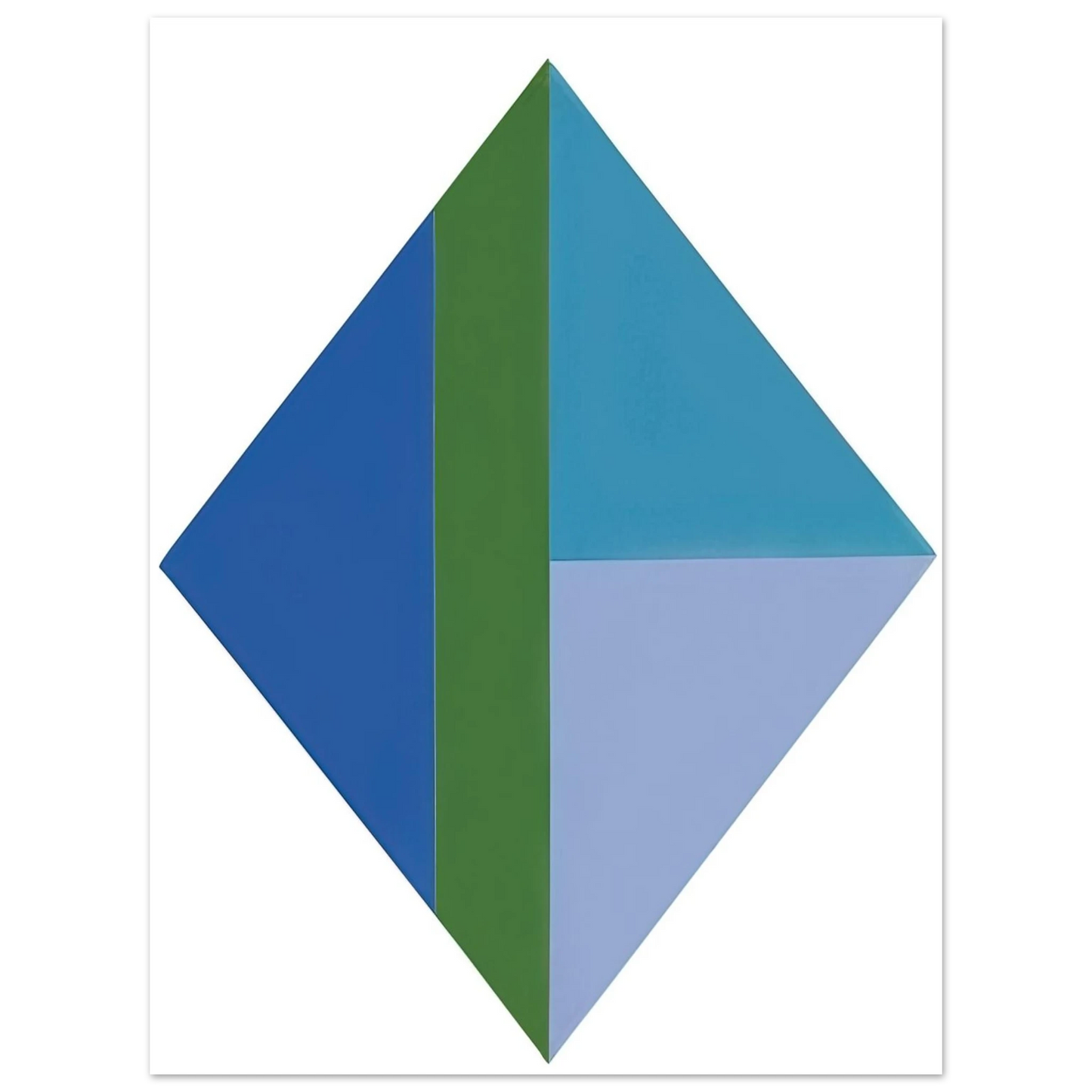 Max Bill - Four Identical Large Parts III - 1959 Fine Art Poster - Default Title