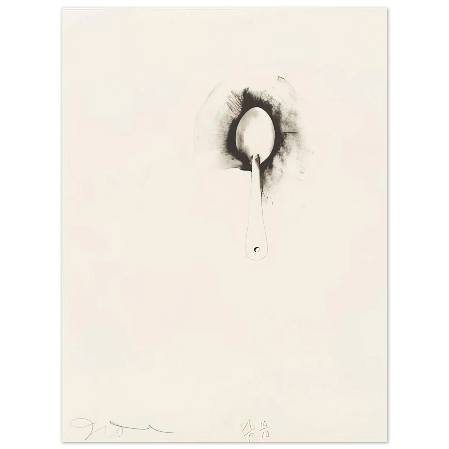 Jim Dine - UNTITLED FROM TEN WINTER TOOLS 1973 6 Fine Art Poster - Default Title