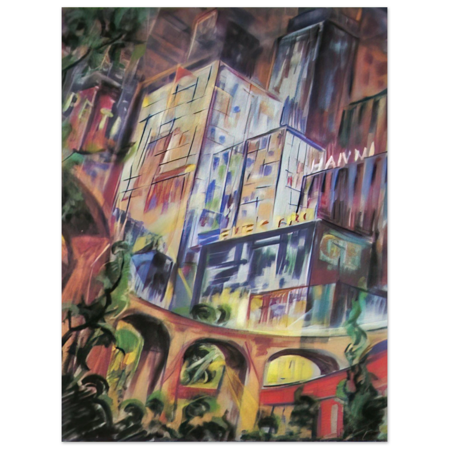 Konrad Zuse - Untitled - Expressionism Fine Art Poster - Default Title
