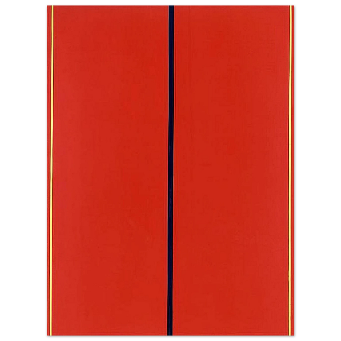 Barnett Newman - Who's Afraid of Red, Yellow and Blue II Fine Art Poster - Default Title