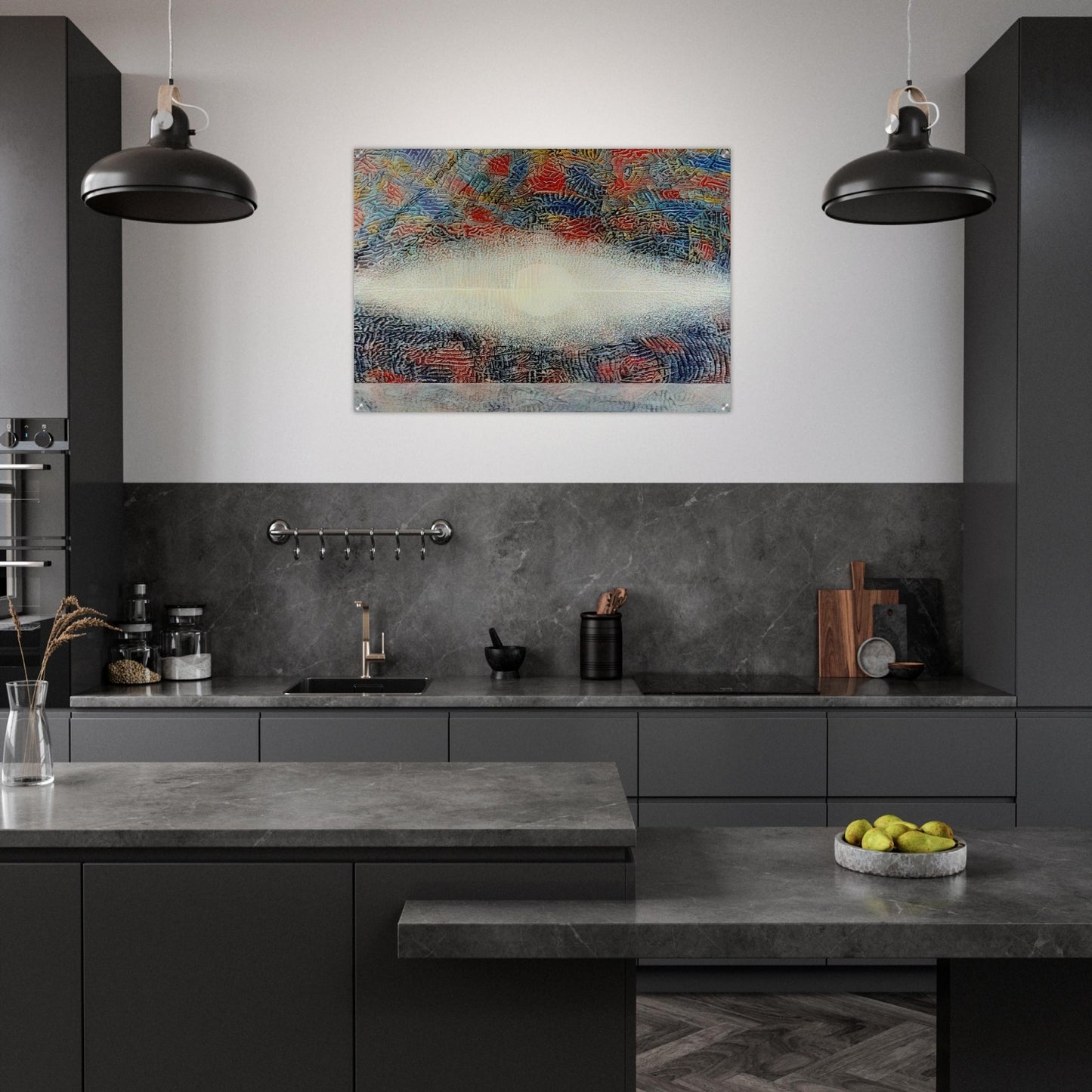 Mombosa - 1975 - Jimmy Ernst Acrylic Print - 70x100 cm / 28x40″ inches