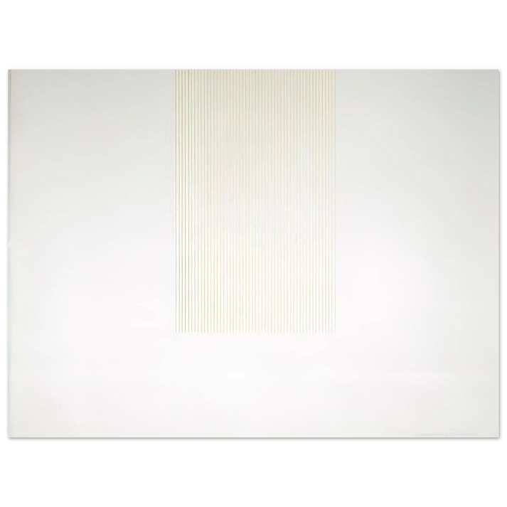 Gene Davis - Untitled #1 - 1971 75x100 cm / 30x40inches Fine Art Poster