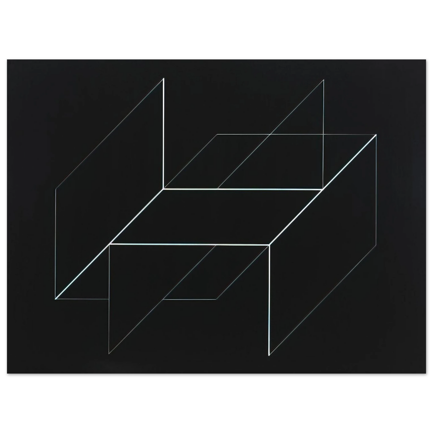 Josef Albers - STRUCTURAL CONSTELLATION 1950 0 Fine Art Poster - Default Title