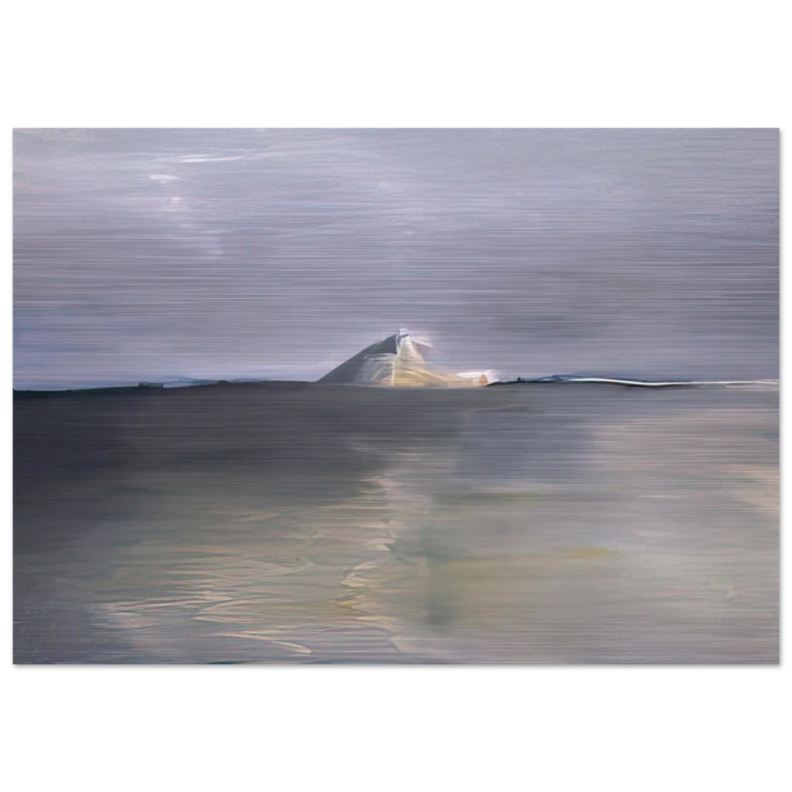 Marine au cap - Lyrical Abstraction - Nicolas de Stael Brushed Aluminum Print - 70x100 cm / 28x40 inches | Nicolas de Stael Aluminum Print | Nicolas de Stael Prints