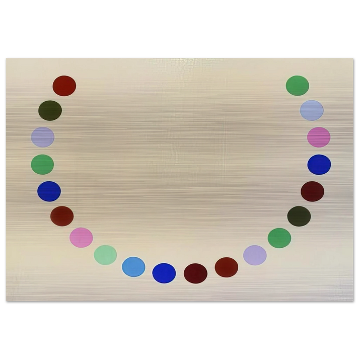 Horseshow Two - 1971 - Thomas Downing Brushed Aluminum Print - 70x100 cm / 28x40 inches | Thomas Downing Aluminum Print | Thomas Downing Prints