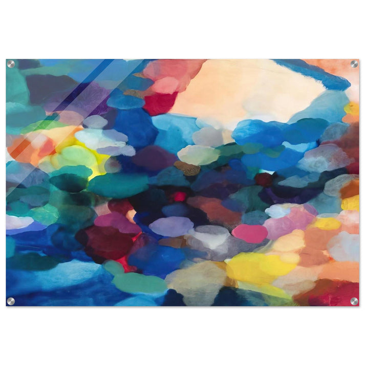 Noble Numbers - Alice Baber Acrylic Print - 70x100 cm / 28x40″ inches | Alice Baber Wall Art | Alice Baber Prints